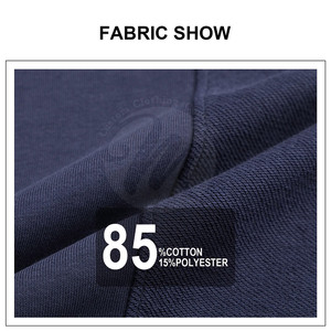 Sweat-shirts pour hommes à manches longues, respirants, en coton et polyester, en vente - Product Image 5