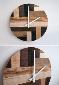 AFTER CUSTOMIZED WOODEN WALL CLOCK FOR ELEGANT HOME DECOR MODERN Bamboo Body with Natural Rosh for Wedding Occasions - Product Image 6