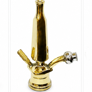 Chicha Farida de luxe, mini, en verre profond, style Pharaonic Mesala, en laiton massif, gravure artisanale unique, laque de haute qualité - Product Image 3