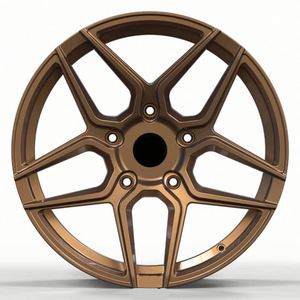 Ruedas forjadas para RFX11 5 DE BRONCE satinado negro para <span class=keywords><strong>Ford</strong></span> para Mustang GT350 <span class=keywords><strong>GT500</strong></span> S550 llantas de aleación personalizadas 18 <span class=keywords><strong>20</strong></span> 22 24 pulgadas - Product Image 2