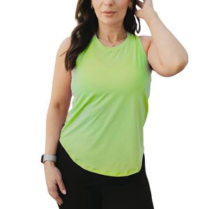 Camiseta sin mangas atlética transpirable cómoda de secado rápido para mujer, chaleco de gimnasio de secado rápido para entrenamiento deportivo y Fitness - Product Image 1