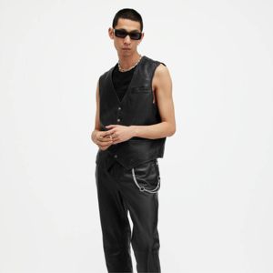 Chaqueta de cuero de calidad superior para hombre estilo con chaqueta de cuero de vaca 100% original - Product Image 2