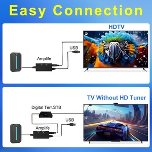 Antena <span class=keywords><strong>de</strong></span> <span class=keywords><strong>TV</strong></span> Digital <span class=keywords><strong>de</strong></span> 35dBi para <span class=keywords><strong>Interiores</strong></span>, Antena HDTV Amplificada 4K 8K DVB-T2 ATSC ISDB-T para Smart <span class=keywords><strong>TV</strong></span> con Amplificador <span class=keywords><strong>de</strong></span> Señal y Cable <span class=keywords><strong>de</strong></span> 16 pies - Product Image 5