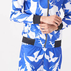 Respirant Dernier Style Top List Hommes Sublimation Survêtement Slim Fit Polyester Coton Plaine Hommes Survêtements - Product Image 5