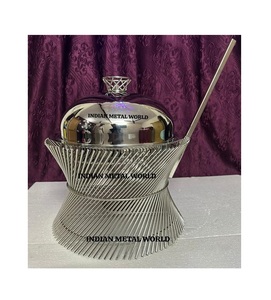 Maravilloso diseño de comida que sirve olla caliente de acero inoxidable de la mejor calidad que sirve olla caliente comida de Ramadán que sirve olla caliente - Product Image 3