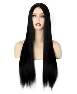 Paquete de Cabello Remy Indio Super Single Drawn al por Mayor, Liso Natural Sin Procesar, Doble Trama a Máquina, Negro, 10-30 Pulgadas - Product Image 1