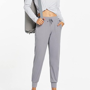 Nueva ropa de entrenamiento de primavera y otoño para mujer, pantalones cómodos ajustados, pantalones ajustados para correr para mujer a la venta, MOQ bajo - Product Image 2