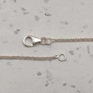Personalized 925 Sterling Silver Necklace with Natural <b>Labradorite</b> Gemstone Handmade with Lovely Pearls and Diamonds New Arrival - Product Image 5
