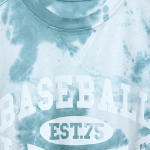 Chemises graphiques Tie Dye pour hommes avec impression de logo personnalisé Options de broderie Vêtements de gros OEM en coton confortables - Product Image 3