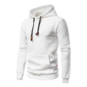 Sudaderas con Capucha para Hombre, Sudadera Extra Grande de Felpa, Lisa, Informal, Estilo Urbano - Product Image 1