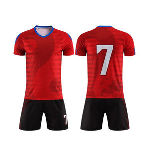 Nouvel ensemble de maillots de football pour hommes et garçons, vêtements d'entraînement respirants et durables, tenue de sport, maillot de football - Product Image 1