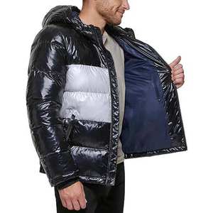 Loose Fit Puffer Jacket <b>Off</b> Shoulder Waterproof Winter Light Down Casual Duck Down Jacket Windproof Warm Bubble Men High Street - Product Image 2