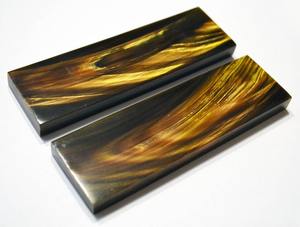 Material de hoja de cuerno de búfalo al por mayor para marcos de gafas de sol y ópticos de acetato hechos a mano - Product Image 6