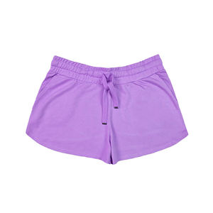 Short personnalisé pour femmes en coton respirant avec logo imprimé Short taille haute personnalisé Gym Sport Fitness vente en gros - Product Image 2