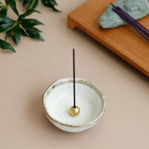 ที่ใส่ธูปไข่มุกสีขาวขนาดเล็ก - Product Image 2
