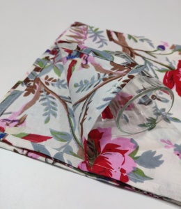 Ensemble de serviettes en coton bohème écologique serviettes de table à cocktail imprimées jetables faites à la main mariages hôtels dîners zéro déchet - Product Image 5