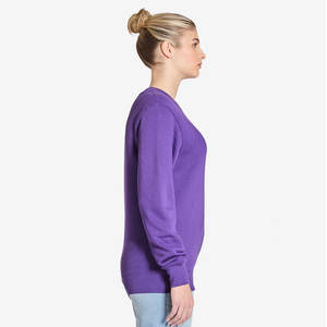 Sudadera Lisa de Forro Polar Unisex al por Mayor, Sudadera Barata para Hombre, Sudadera Morada Sublimada para Hombre - Product Image 2