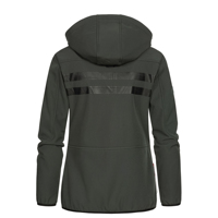 Veste Softshell Homme en Toile avec Fermeture Éclair, Respirante, Coupe-Vent, Doublure Polaire, Imperméable, Grande Taille pour l'Extérieur et l'Hiver