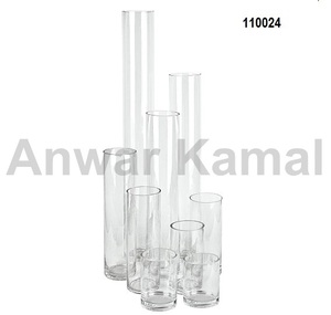 Vase en verre à ouverture de 4 pouces - Product Image 1