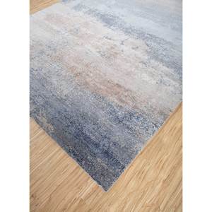 Alfombra Kavi Ivory de Lana y Seda de Bambú Anudada a Mano, Colección Afterglow, Patrón Abstracto, Forma Rectangular, para el Hogar o Pasillo, 10 mm, Eskm-04 - Product Image 2