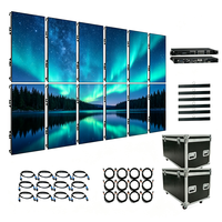 Panneau mural LED anti-collision durable clé en main P3.91, écran LED extérieur pour événements scéniques, étanche