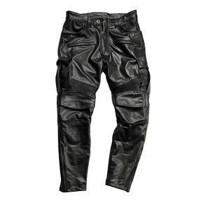 New Arrival SPORTSWORLD <b>Mens</b> Black Leather Trousers Motorbike Motorcycle <b>Jeans</b> <b>Biker</b> Cowhide Soft Pants Model SWG-MHO-0030 - Product Image 1
