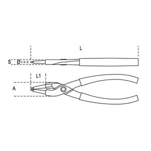 เบต้าคีมหนีบภายในหลายแพ็คพร้อมที่จับเคลือบพีวีซีและแบบตรง - Product Image 2