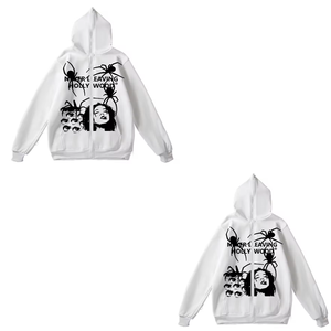 Wholesale Men With Screen Printed <b>Sweatshirt</b> Men's and Women's Hoodie All Size Long <b>Zip</b> Thermal Wholesale <b>Full</b> <b>Zip</b> up Hoodies - Product Image 5