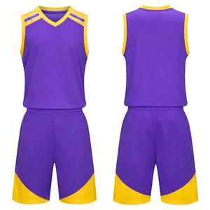 Uniforme de basket-ball respirant en gros, uniforme d'équipe élégant et léger de qualité supérieure, personnalisation du logo, maillots de basket-ball - Product Image 6