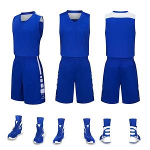 Ensemble de maillots de basket-ball personnalisés, respirants et légers, imprimés avec votre nom et votre numéro, uniforme de sport d'équipe pour hommes et femmes - Product Image 2
