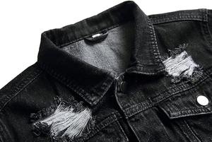 Custom Outfits <b>Denim</b> Jeans Jacket Sets Customized Man Clothing Street Wear High Quality <b>Denim</b> Pants Sets Panel Work <b>Denim</b> Men - Product Image 3