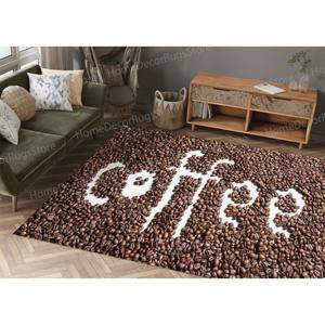 Coffee <b>Rugs</b> Brown <b>Rug</b> Coffee Lover Gift <b>Rug</b> Modern <b>Rugs</b>,<b>Chenille</b> <b>Rug</b> - Product Image 3