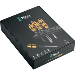 Juego de Destornilladores Wera de 6 Piezas 932/918/6 con Ranura y Mango de 2 Componentes PZD con Cuchilla de 6 Puntas - Product Image 1