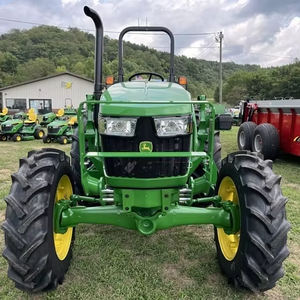 Tracteur agricole d'occasion John Deere 5075E 4RM 75 CV à transmission par engrenages, avec pompe à moteur haute performance de 40 CV et composants de boîte de vitesses, garantie 3 ans - Product Image 1