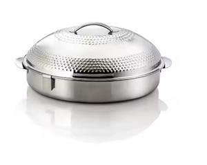 Hotpot con diseño moderno de acero inoxidable, tapa de vidrio de olla caliente de Metal de nueva apariencia personalizada, cazuelas de uso doméstico de Venta caliente - Product Image 4