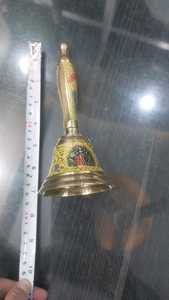 Exclusively Designed Polished Metal Hanging <b>Bell</b> Small Ringing <b>Bell</b> For Entry Gate Door Hand Painted With New Color Print - Product Image 3