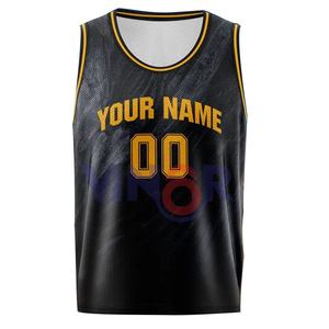Mejor Diseño Unisex Baloncesto Jersey Original Transferencia de Calor Equipo Juvenil Ropa Deportiva Transpirable Al Por Mayor Impreso Baloncesto Jersey - Product Image 1