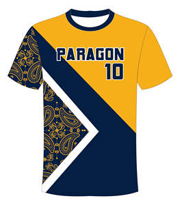 T-shirt unisexe Dry Fit Logo d'impression numérique personnalisé surdimensionné - Product Image 2