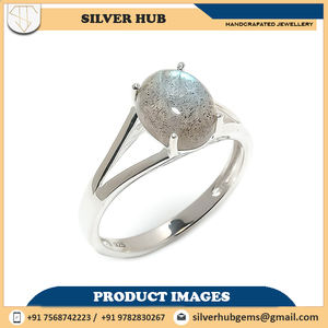 925 plata esterlina sólida labradorita Natural piedras preciosas hechas a mano anillos joyería fina regalo de boda para ella piedra natal al por mayor - Product Image 2