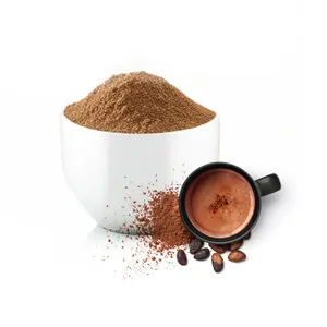 Bulk Bestelling 3 In 1 Gemoute Cacaopoeder Chocolade Premixdranken Geschikt Voor Koude Warme Drank