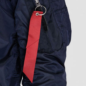 Chaqueta Bomber a prueba de viento ajustada para hombre 2025, lona ligera personalizada, informal, estilo largo, cierre de cremallera, gran oferta, estampado para exteriores - Product Image 5