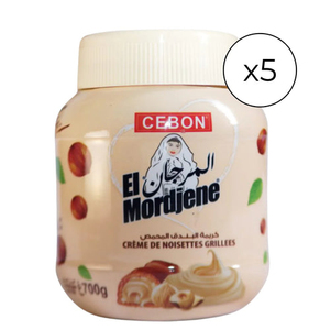 ครีมเฮเซลนัท CEBON El Mordjene 700 กรัม ไขมัน 36.6 กรัมต่อ 100 กรัม รวมไขมันอิ่มตัว 20 กรัม ให้รสชาติครีมมี่เข้มข้น ซื้อขายส่ง - Product Image 3