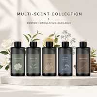 Recharge de diffuseur d'arômes pour voiture, huile essentielle de gardénia, extrait de plante pure, sans alcool, longue durée, 5 senteurs