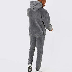 Service OEM, prix bas, survêtement décontracté pour homme à capuche, 100% coton, best-seller, coupe classique, broderie, impression par transfert thermique - Product Image 3