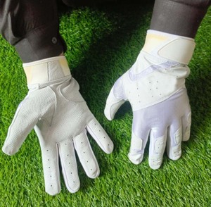 Gants de frappeur de baseball et de softball de meilleure qualité Gants de frappeur de baseball en cuir avec fermeture pleine main - Product Image 1