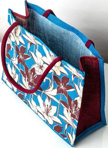 ถุงช้อปปิ้งแบบใช้ซ้ำได้ถุงผ้าปอกระเจาสวยงามสำหรับโรงเรียนวิทยาลัยการเดินทางชายหาดผลิตในเวียดนาม - Product Image 3