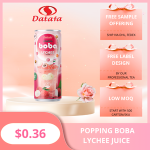 OEM Premium Popping Boba Drink Véritable thé à bulles infusé aux fruits NFC - Product Image 2
