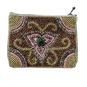 Monedero de Monedas BOHO con Diseño de Bordado de Alta Calidad, con Aspecto Elegante y Toque de Lujo por MD HANDICRAFTS - Product Image 6