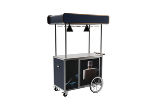 Hoogwaardige metalen witte display snoepkar bruiloftkar voor evenementen decoratie - Product Image 5