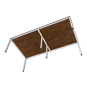 UConcept HBUC048 Modern Minimalist Assembly Conference <b>Table</b> 240x120 <b>Office</b> Furniture Made MDF for School Hotel Conference Room - Product Image 6